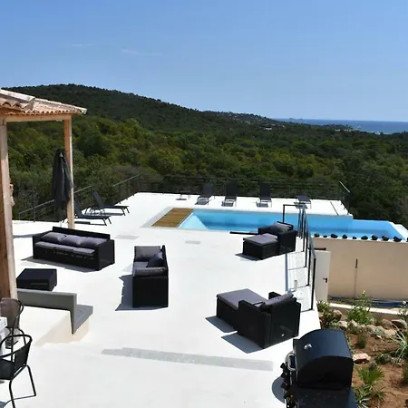 Magnifique Neuve De 300 M2, Vue Sur Mer, Piscine, Spa, Sauna, Salle De Sport Villa Porto Vecchio